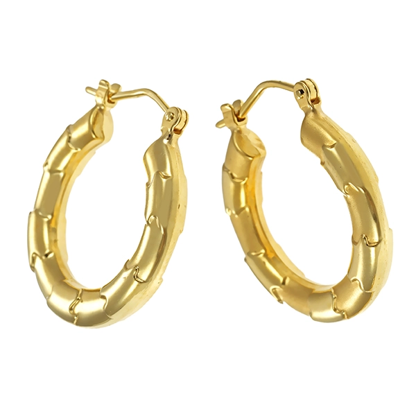Creolen, 14K, Gelbgold