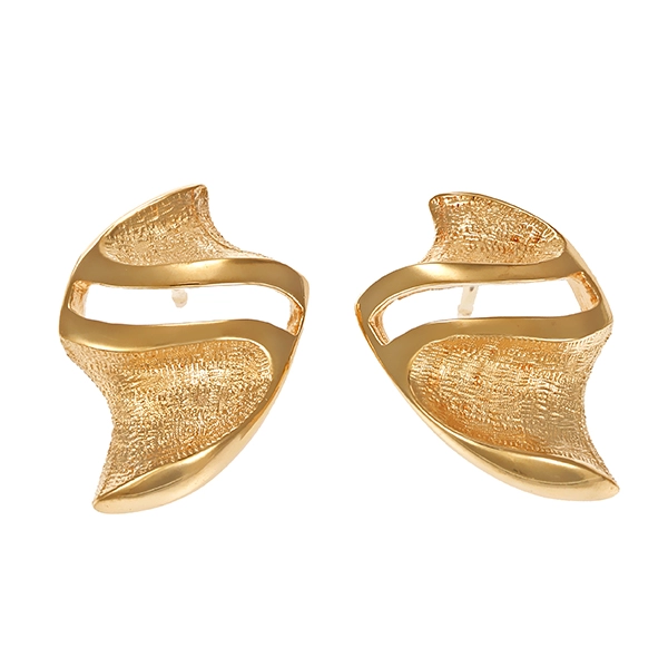 Ohrstecker, 14K, Gelbgold