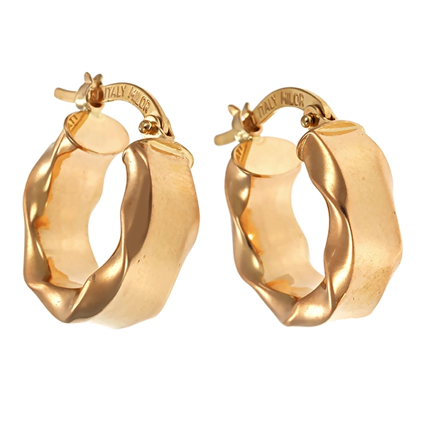 Creolen, 14K, Gelbgold