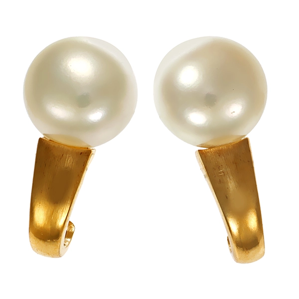 Ohrstecker, 14K, Gelbgold, Perlen