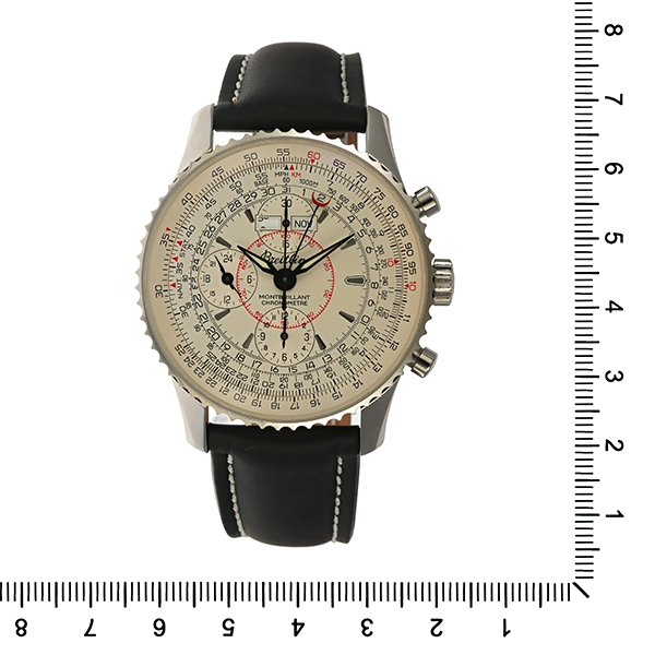 Herrenuhr, Breitling 'Montbrillant Datora' Chrono-Automatik