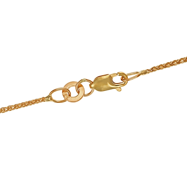 Collier, 8K, Gelbgold, Brillanten