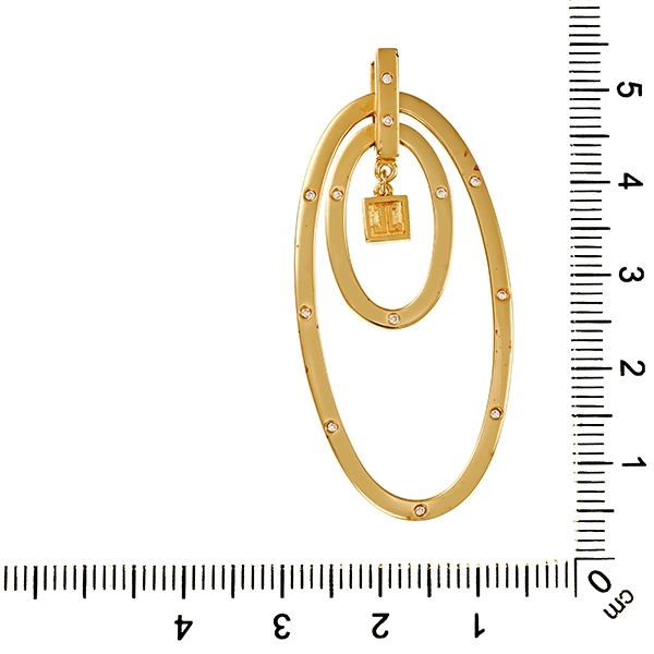 Anhänger, 18K, Gelbgold, Brillanten, Jette Joop