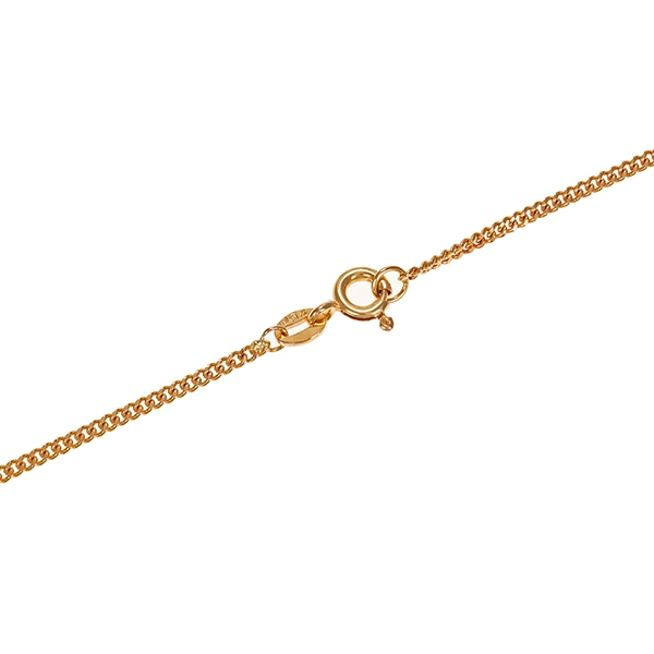 Kette, 18K, Gelbgold, Flachpanzer