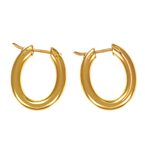 Creolen, 18K, Gelbgold