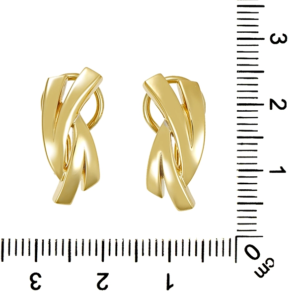 Clipstecker, 14K, Gelbgold