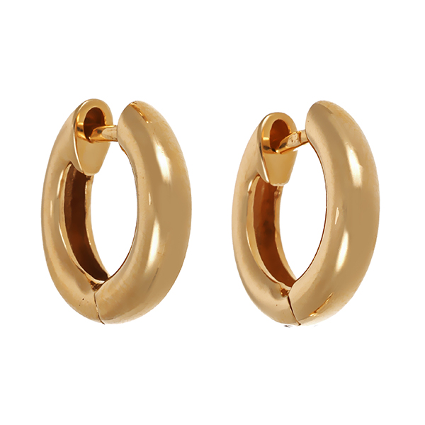 Creolen, 14K, Gelbgold