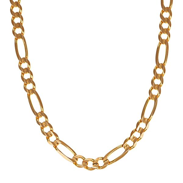 Kette, 14K, Gelbgold, Figaro-