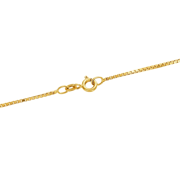 Collierkette, 14K, Gelbgold, Venezianer-