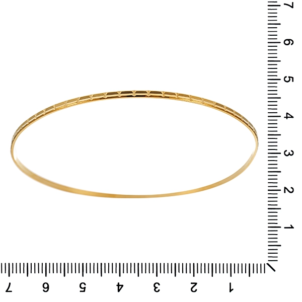Armreif, 8K, Gelbgold