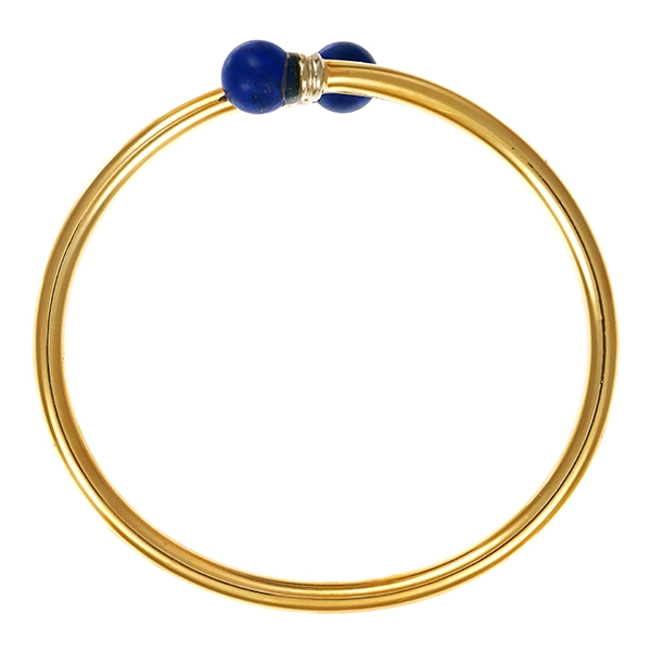 Armreif, 14K, Gelbgold, Lapis