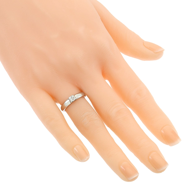Diamantring, 14K, Weißgold, Brillanten