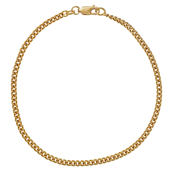 Armband, 14K, Gelbgold, Panzer-