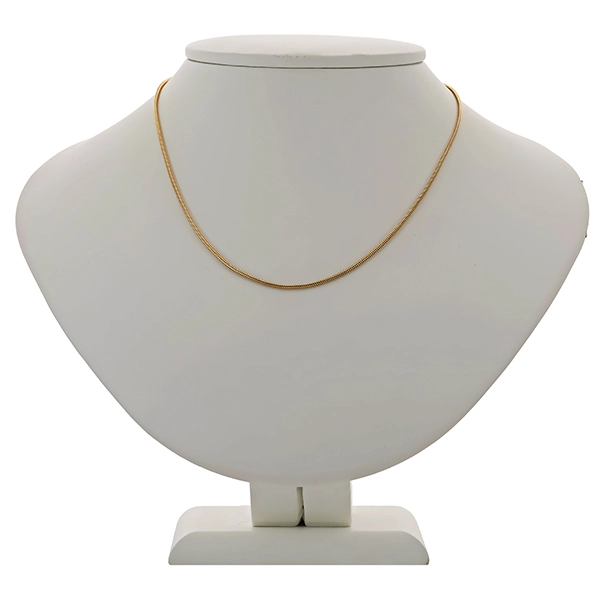 Kette, 14K, Gelbgold, Schlange