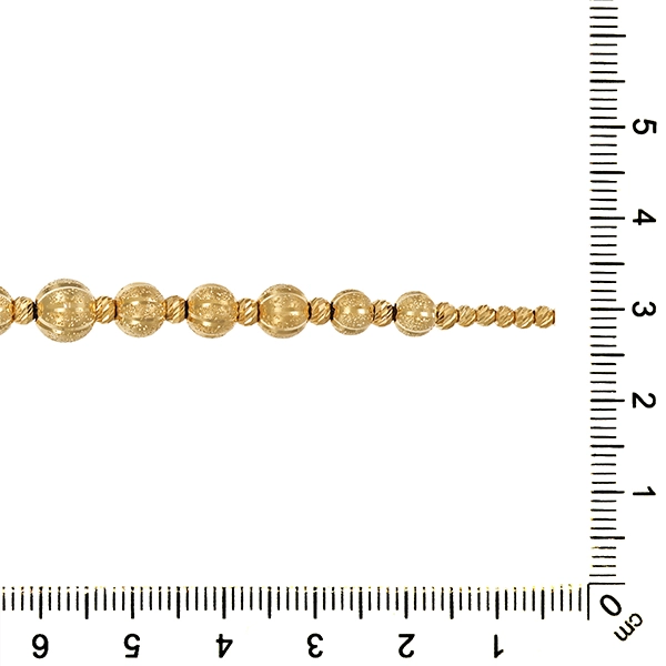 Armband, 14K, Gelbgold, Zirkonia
