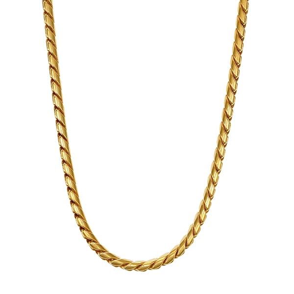 Collierkette, 14K, Gelbgold