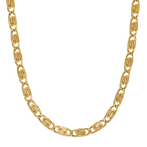 Goldkette, 14K, Gelbgold, S-Panzer-