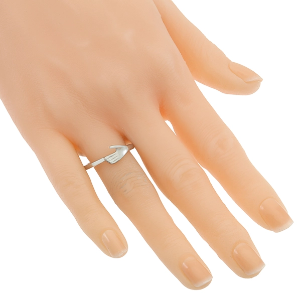 Ring, 14K, Weißgold