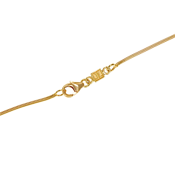 Collierkette, 18K, Gelbgold, Schlange