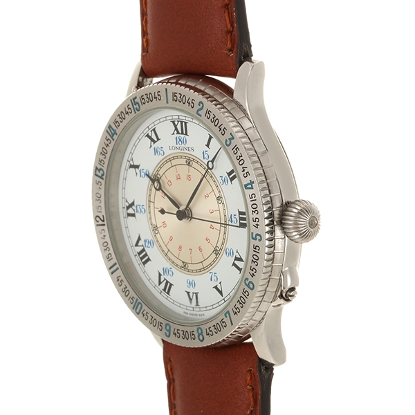 Herrenuhr Longines 'Lindbergh Hour Angle Watch'