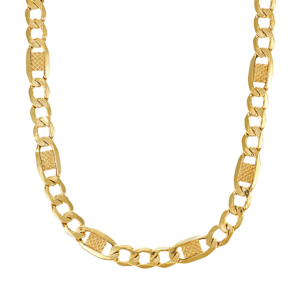 Goldkette, 14K, Gelbgold