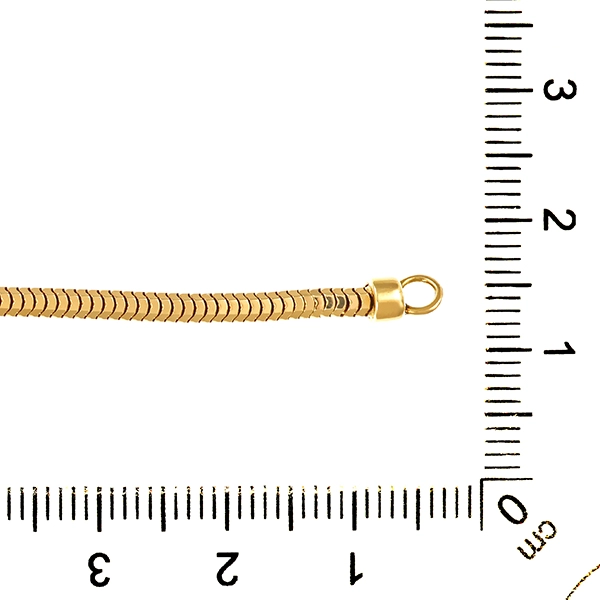 Armband, 18K, Gelbgold, Schlange
