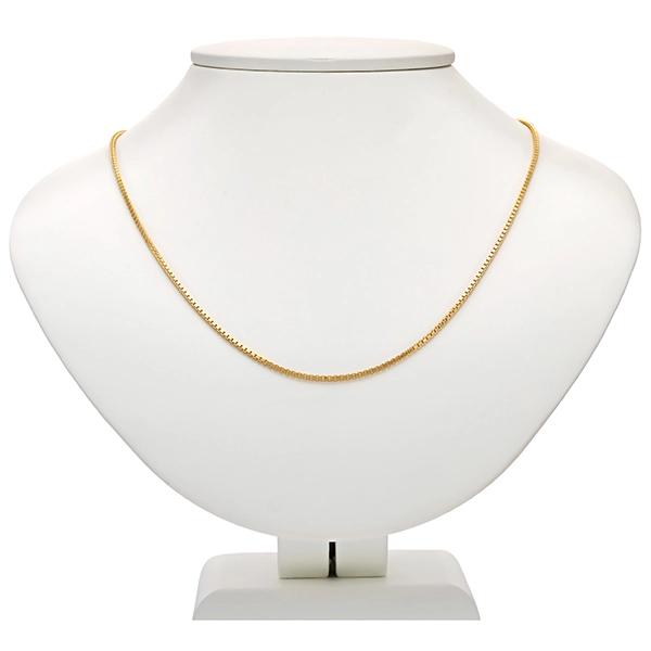 Collierkette, 8K, Gelbgold, Venezianer-