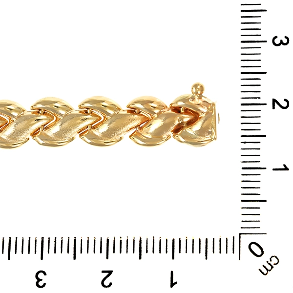 Armband, 14K, Gelbgold