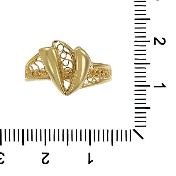Ring, 8K, Gelbgold