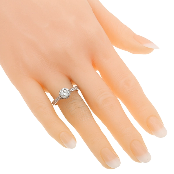 Diamantring, 18K, Weißgold, Brillanten 1,40 ct