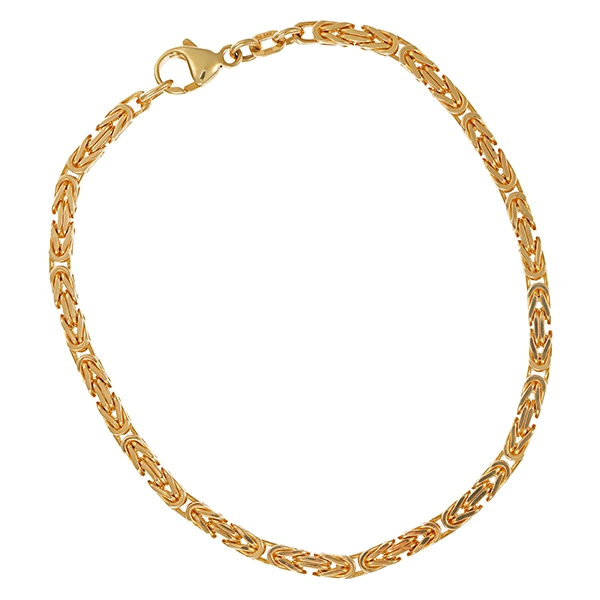 Armband, 14K, Gelbgold, Königs-
