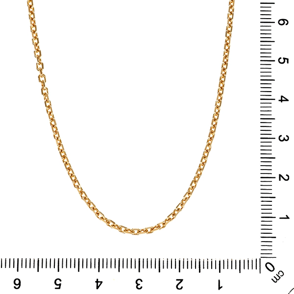 Collierkette, 14K, Gelbgold, Anker-