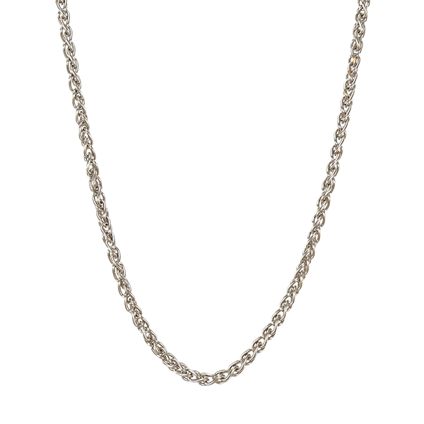 Collierkette, 14K, Weißgold