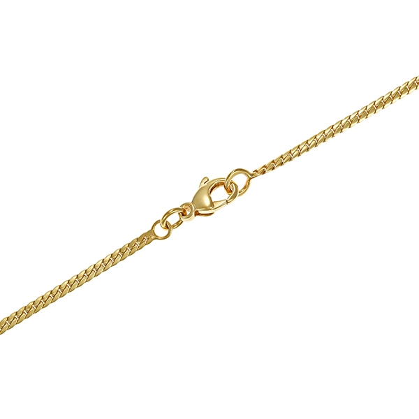 Collier, 14K, Gelbgold, Opaltriplette, Brillanten