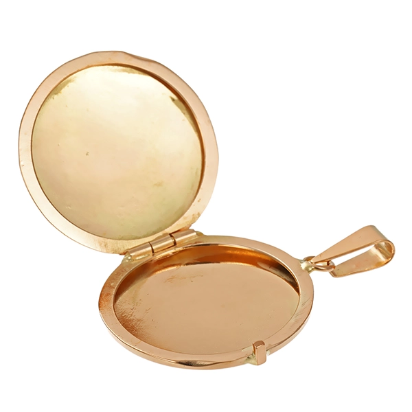 Medaillon, 14K, Gelbgold