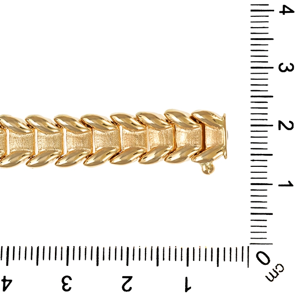 Armband, 14K, Gelbgold