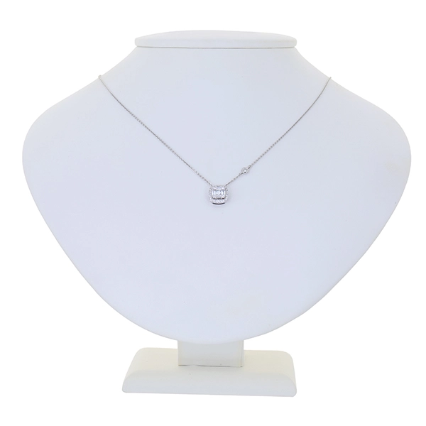 Collier, 18K, Weiß-/Gelbgold, Diamanten