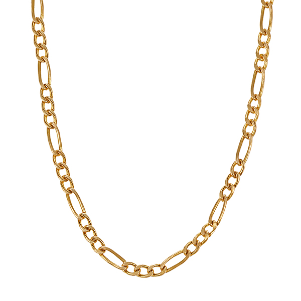 Kette, 14K, Gelbgold, Figaro