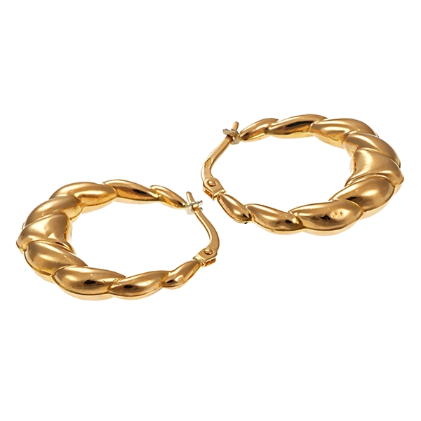 Creolen, 14K, Gelbgold