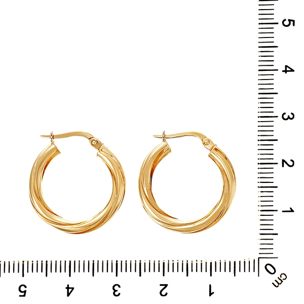 Creolen, 9K, Gelbgold