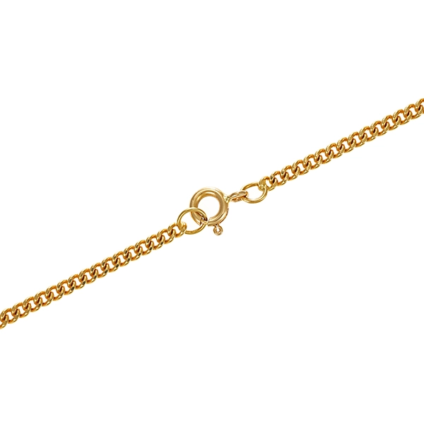 Kette, 14K, Gelbgold, Panzer