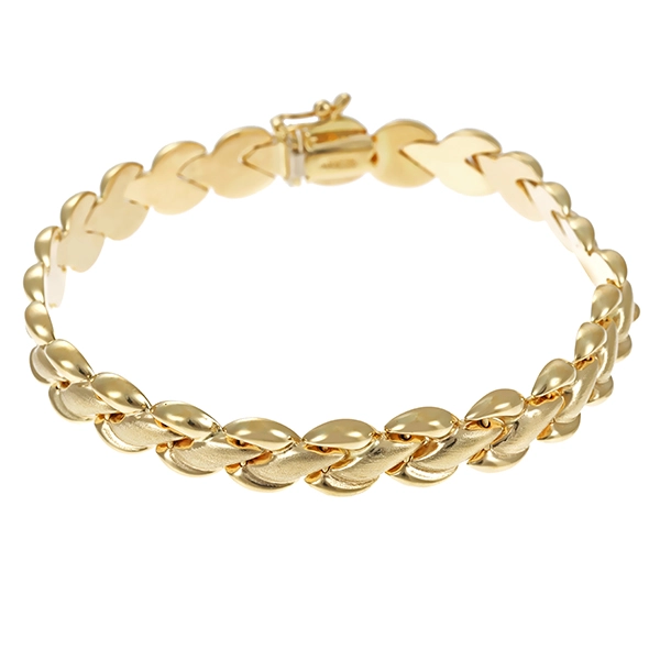 Armband, 14K, Gelbgold