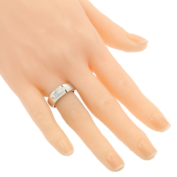 Diamantring, 14K, Weißgold, Brillanten