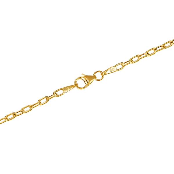 Colllierkette, 9K, Gelbgold, Anker