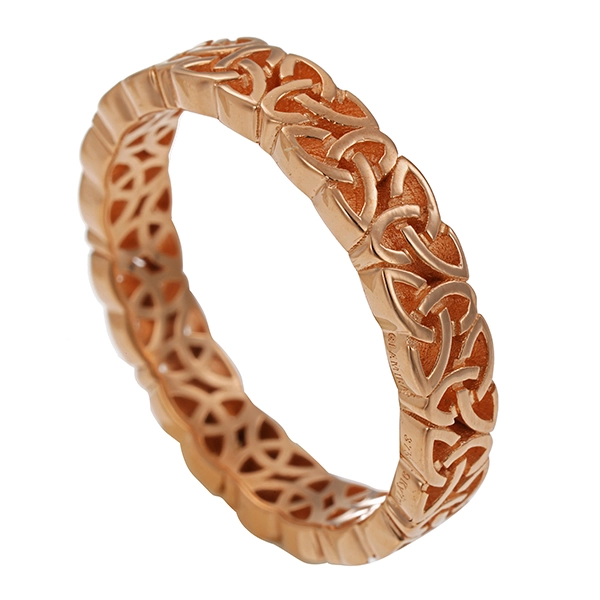 Ring, 9K, Rotgold
