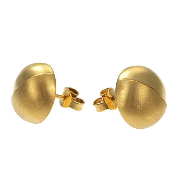 Ohrstecker, 14K, Gelbgold