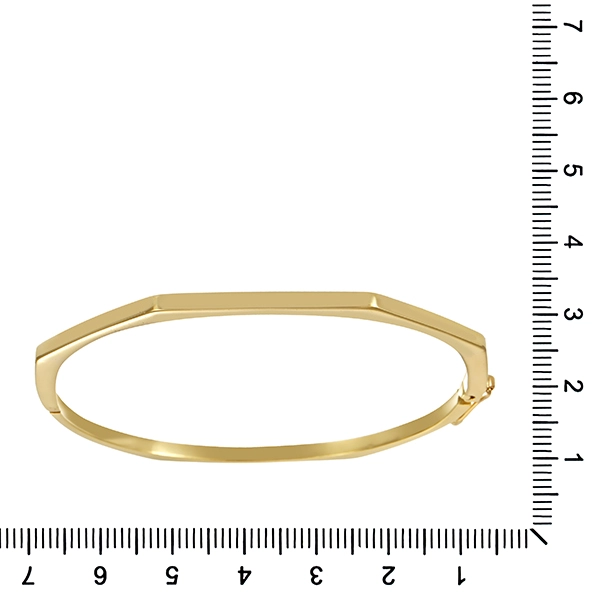 Armreif, 14K, Gelbgold