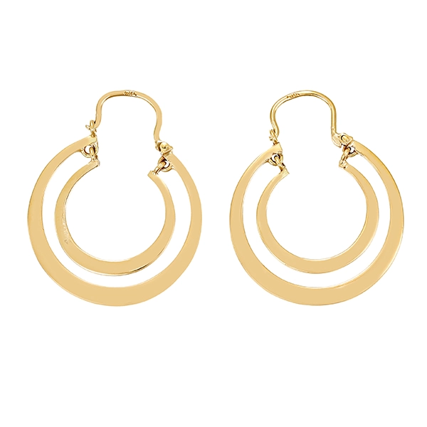 Creolen, 14K, Gelbgold