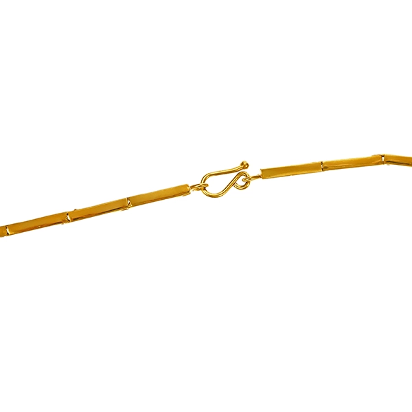 Collier, 18K, Gelbgold, Brillant, 0,12ct