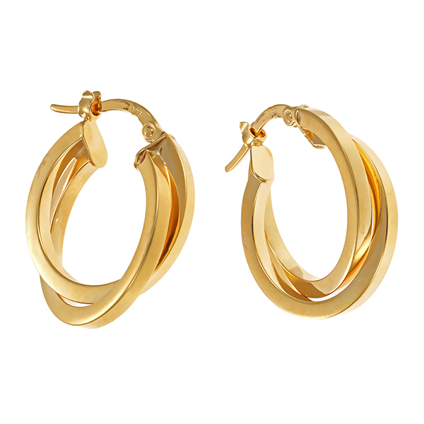Creolen, 9K, Gelbgold